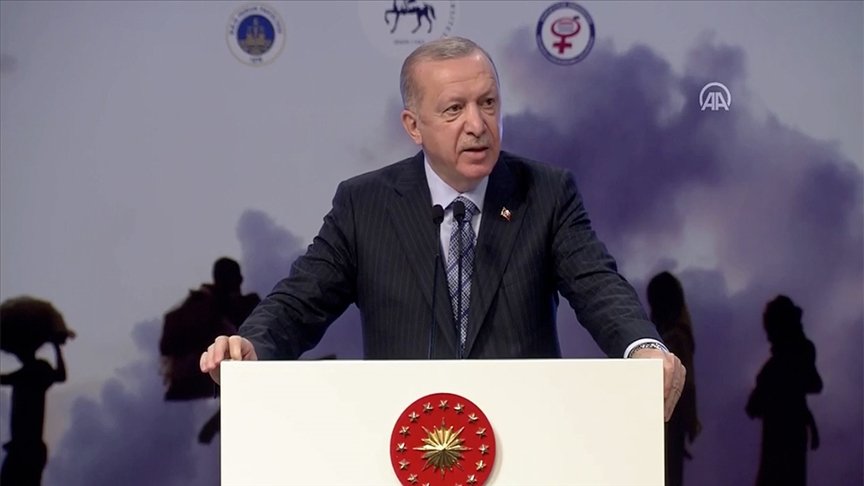 CANLI-Cumhurbaşkanı Erdoğan: İnsanlık sadece Akdeniz’de değil Ege’de ve Meriç’te de sınıfta kalmıştır