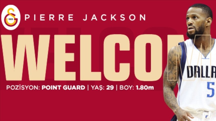 Galatasaray, ABD’li basketbolcu Pierre Jackson’ı kadrosuna dahil etti