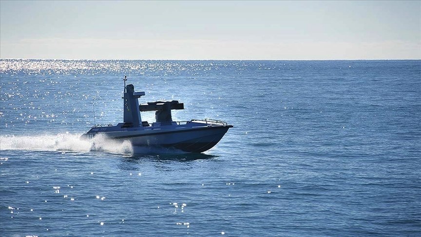 Türkiye’nin ilk silahlı deniz aracı ULAQ, Mavi Vatan ile buluştu