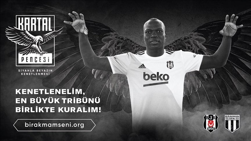 Beşiktaş’ın ‘Bırakmam Seni’ kampanyasının dijital projesi tanıtıldı