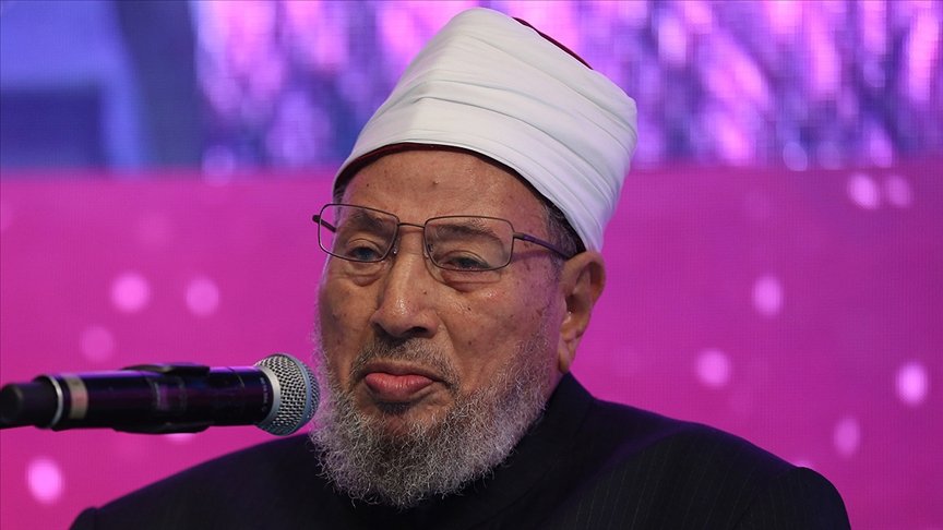 Eski Dünya Müslüman Alimler Birliği Başkanı Karadavi’den Muhammed Emin Saraç için taziye mesajı
