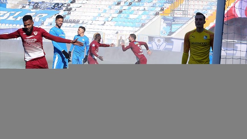 Hatayspor Erzurum deplasmanından 3 puan çıkardı