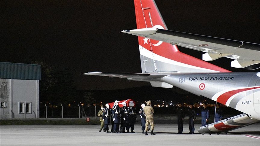 El Bab’da şehit düşen Jandarma Astsubay Kıdemli Başçavuş Demirel’in cenazesi memleketine uğurlandı