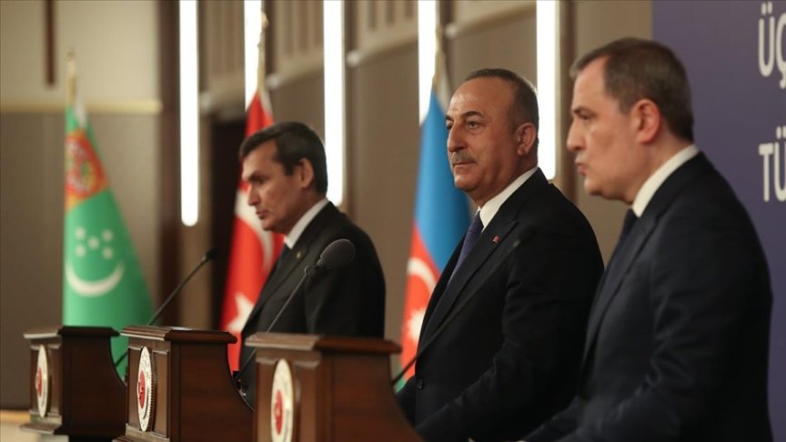 Türkiye-Azerbaycan-Türkmenistan Üçlü Dışişleri Bakanları 5. Toplantısı’nın ardından ortak bildiri imzalandı