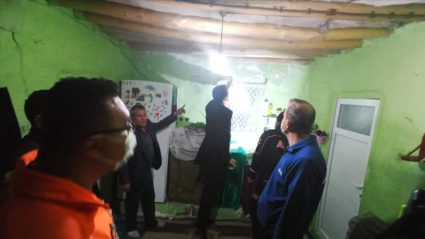 Konya’nın Tuzlukçu ilçesinde hasar tespit çalışmaları sürüyor