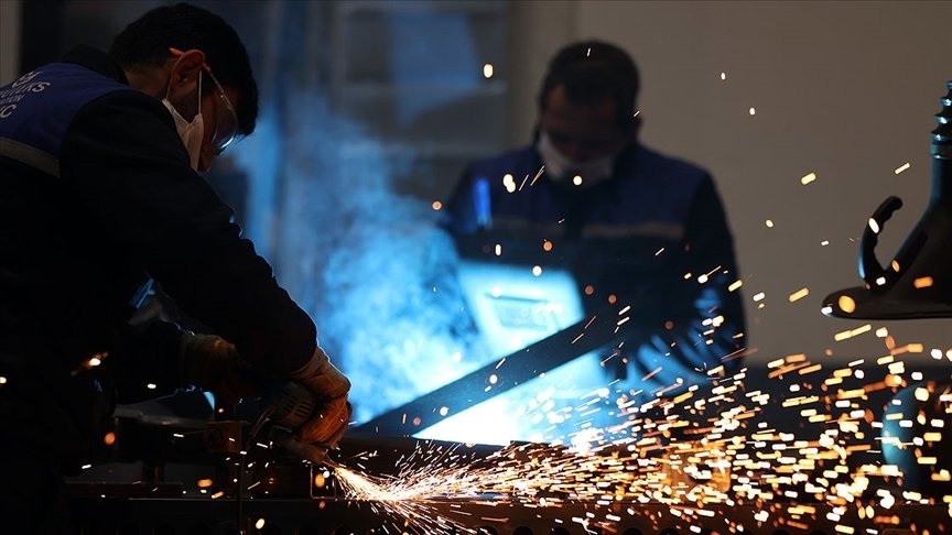 Sanayi üretim endeksi, 2020 yılını Kovid-19’un gölgesinde tarihi rekorla kapattı