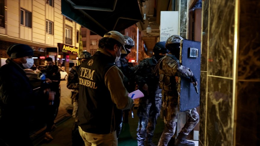 İstanbul’da terör örgütü PKK’ya yönelik operasyonda 11 kişi gözaltına alındı
