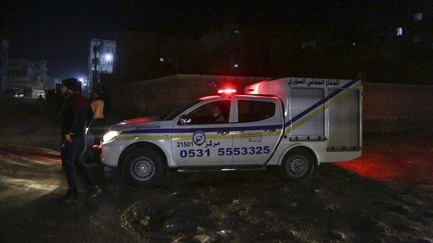 YPG/PKK’nın, Bab’daki sivil yerleşim yerine düzenlediği roket saldırısında 9 sivil yaralandı