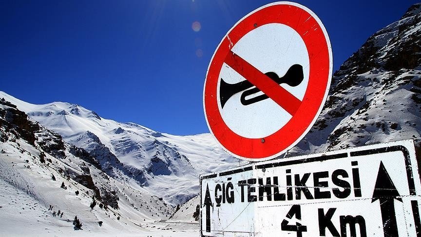 Türkiye’nin doğu kesimleri için buzlanma ve çığ uyarısı