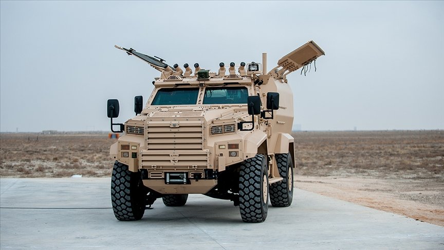 Türk zırhlısı Ejder Yalçın 4×4 havan atacak