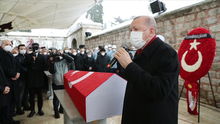 Cumhurbaşkanı Erdoğan Kadir Topbaş için düzenlenen cenaze törenine katıldı