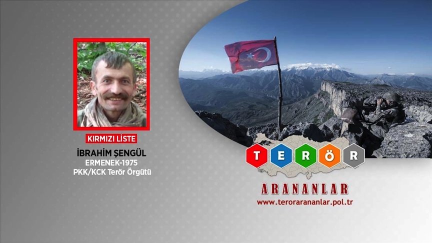 PKK/KCK’nın kırmızı kategoride aranan sözde Amanos saha sorumlusu etkisiz hale getirildi