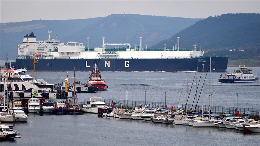 Cezayir’den yola çıkan LNG gemisi 21 Şubat’ta Türkiye’ye ulaşacak