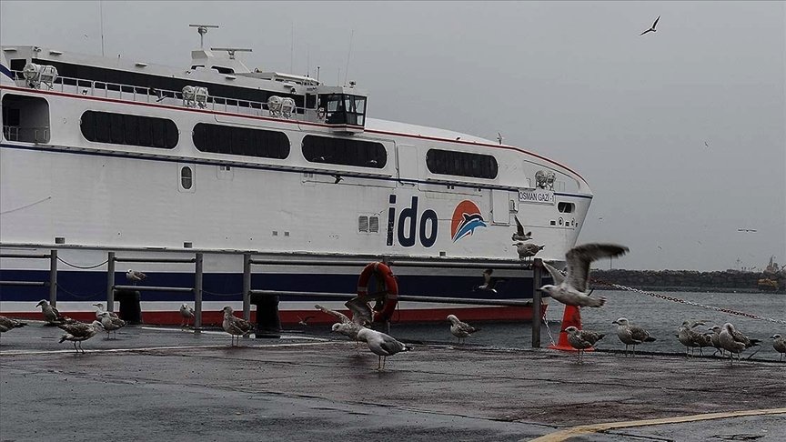 İDO ve Şehir Hatlarının bazı seferleri iptal edildi