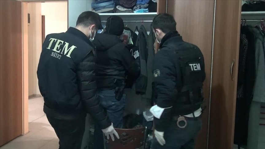 Siirt merkezli 5 ilde FETÖ’nün ‘askeri mahrem yapılanmasına’ yönelik operasyon: 14 gözaltı