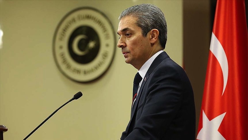 Dışişleri Bakanlığı Sözcüsü Aksoy: Kosova’nın söz konusu taahhüdü uluslararası hukuka aykırılık teşkil etmektedir