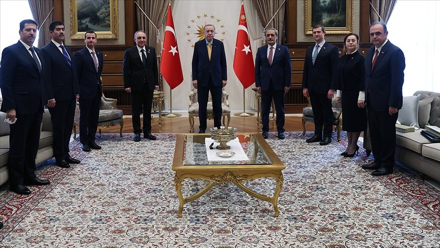 Cumhurbaşkanı Erdoğan Azerbaycan Cumhuriyeti Başsavcısı Aliyev’i kabul etti