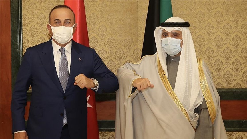 Dışişleri Bakanı Çavuşoğlu, Kuveytli mevkidaşı ile görüştü