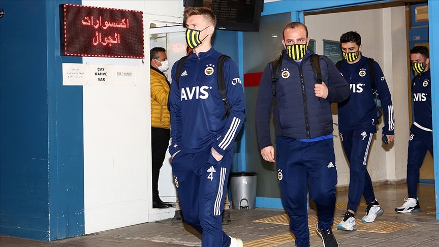 Fenerbahçe kafilesi Trabzon’a geldi
