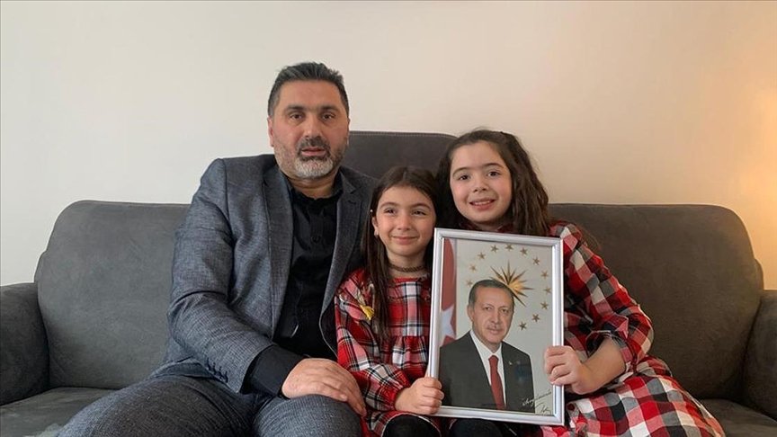 Cumhurbaşkanı Erdoğan’ın mektubunu okuması 9 yaşındaki Sena’yı duygulandırdı