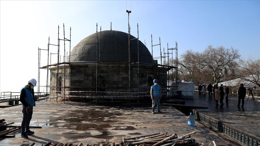Tarihi Fatih Köşkü’ndeki restorasyon nisan sonunda bitirilecek