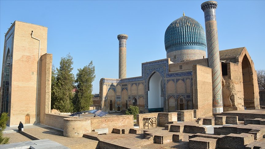 Türkiye’nin Özbekistan’da ilk başkonsolosluğunu açacağı Semerkant’ta Türk-İslam medeniyetinin önemli eserleri bulunuyor