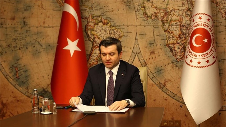 Dışişleri Bakan Yardımcısı Kıran, BM ve AB’nin düzenlediği Suriyeliler için yardım konferansında konuştu