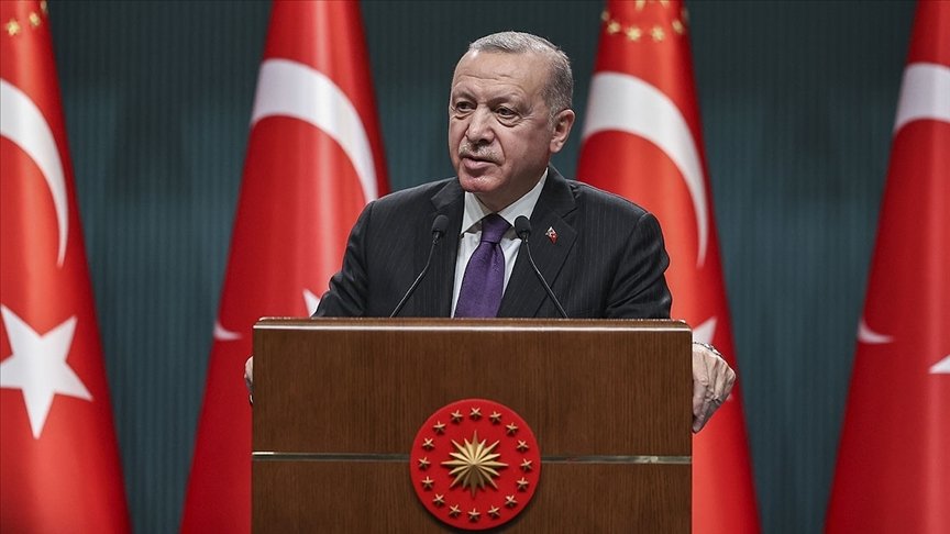 Cumhurbaşkanı Erdoğan A Milli Futbol Takımı’nı tebrik etti