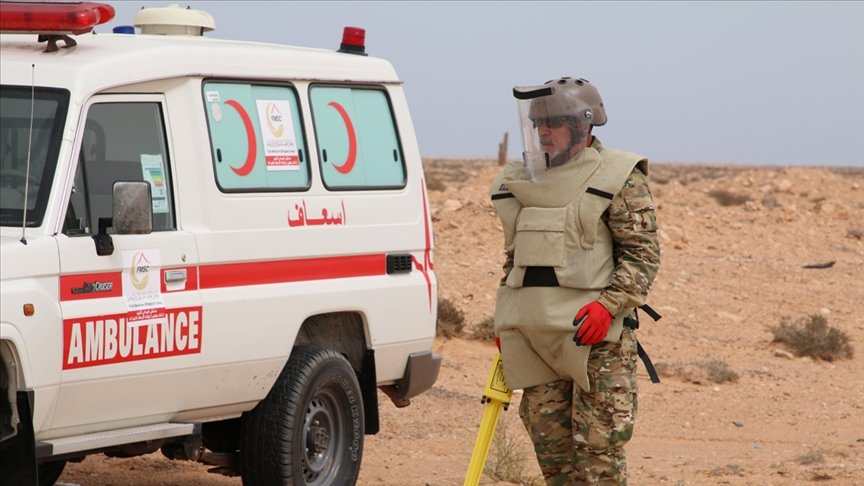 Libya’da mühimmat patlaması nedeniyle bir çocuk hayatını kaybetti