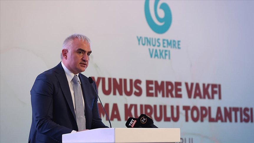 Kültür ve Turizm Bakanı Ersoy: Yunus Emre’nin insanlığa gönderdiği yüzlerce yıllık selamı tekrar ulaştıracağız