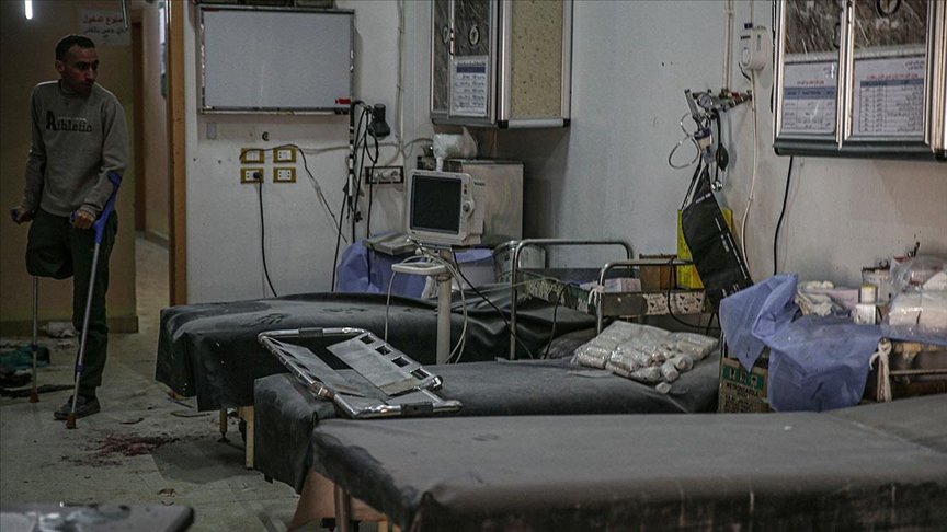 Esed rejiminin Halep’te hastaneyi vurması binlerce sivili mağdur etti