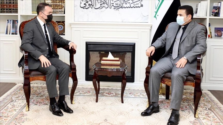 Bağdat Büyükelçisi Yıldız, Irak Ulusal Güvenlik Müsteşarı’yla PKK ile mücadeleyi konuştu