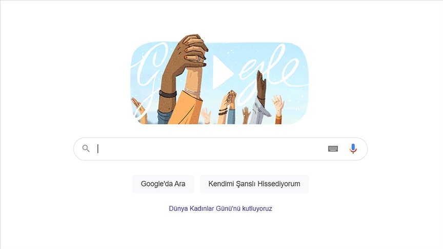 Google 8 Mart Dünya Kadınlar Günü’nü kutladı