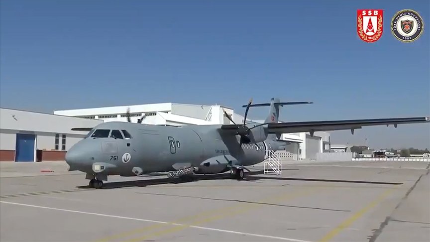 Meltem-3 Projesi’nde ikinci P-72 Deniz Karakol Uçağı Deniz Kuvvetleri Komutanlığına teslim edildi