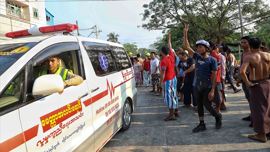 Myanmar’da darbe karşıtı protestolarda ölenlerin sayısı 320’ye çıktı