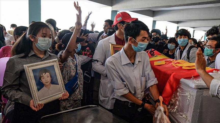 BM: Myanmar’daki darbe karşıtı barışçıl gösterilerde ölenlerin sayısı 149’a çıktı