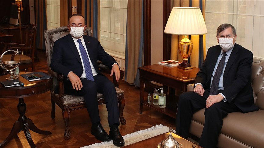 Bakan Çavuşoğlu ABD’nin Ankara Büyükelçisi Satterfield’i kabul etti