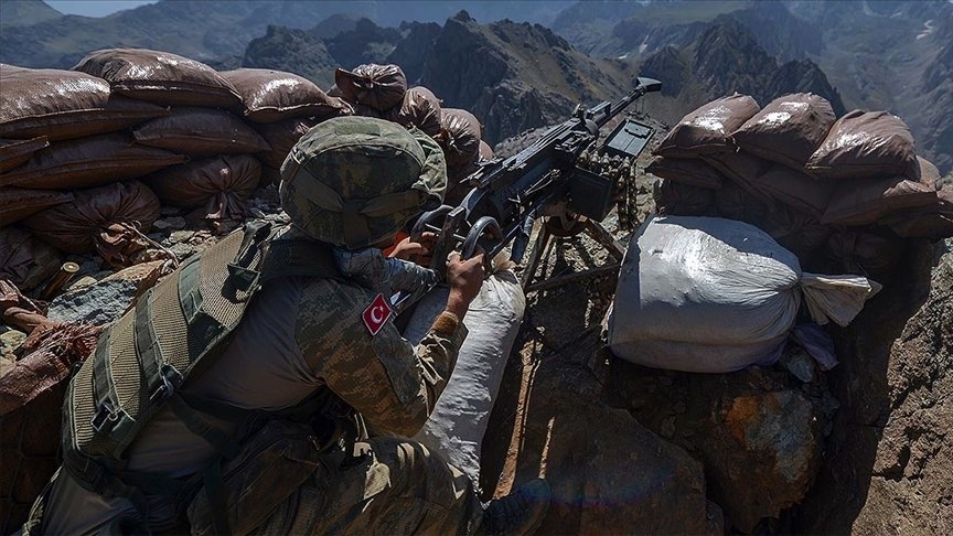 Irak’ın kuzeyindeki Pençe Kaplan bölgesinde 6 PKK’lı terörist etkisiz hale getirildi