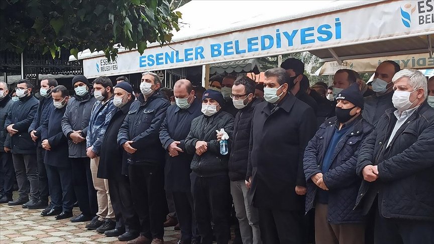 Gebze’de öldürülen avukat Ersin Arslan son yolculuğuna uğurlandı