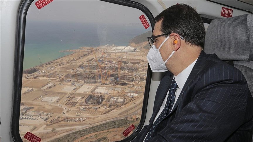Bakan Dönmez: Akkuyu Nükleer Güç Santrali’nde hedefimize bir adım daha yaklaşmış olduk