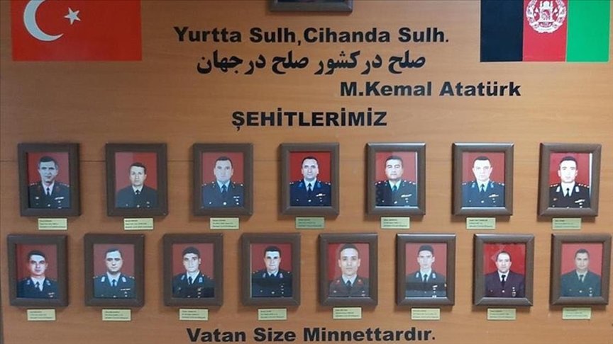 MSB, Afganistan’da 9 yıl önce helikopter kazasında şehit olan 12 askeri andı