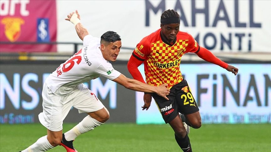 Göztepe’nin Süper Lig’deki 1000. golünü Fousseni Diabate attı