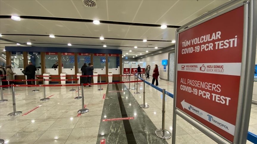 İstanbul Sabiha Gökçen Uluslararası Havalimanında ayda ortalama 20 bin PCR testi yapılıyor