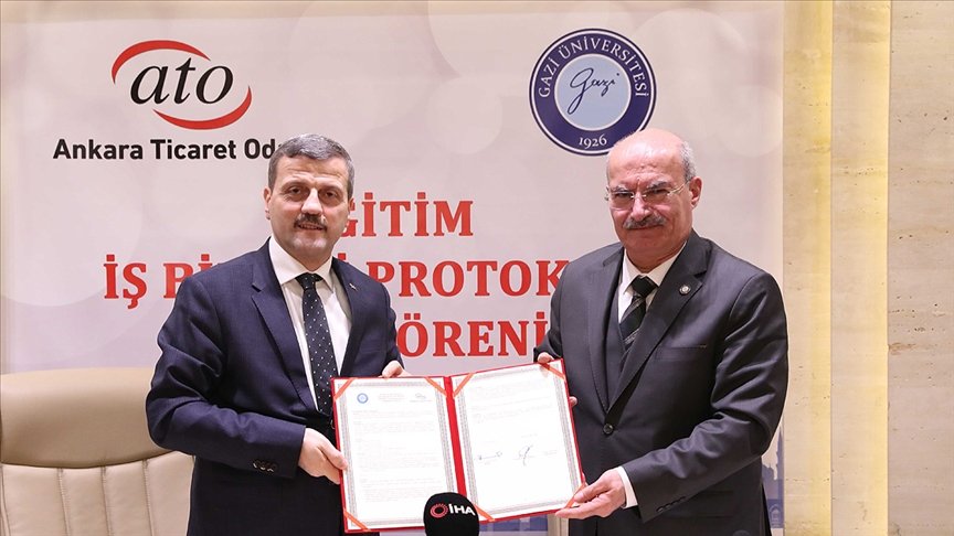ATO ile Gazi Üniversitesi arasında ‘Eğitimde İş Birliği Protokolü’ imzalandı