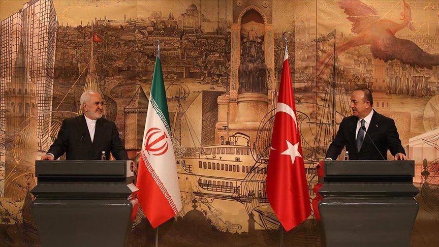 Çavuşoğlu ile görüşen İran Dışişleri Bakanı Zarif’ten bölge barışının sağlanmasında Türkiye-İran örneği