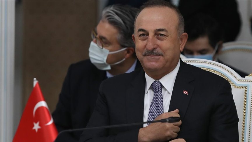 Dışişleri Bakanı Çavuşoğlu, Afganistan Cumhurbaşkanı Gani ile Tacikistan’da bir araya geldi