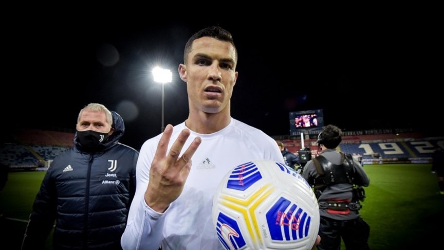 Cristiano Ronaldo hat-trick yaptı, Juventus deplasmanda Cagliari’yi yendi
