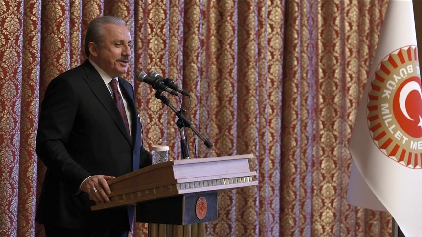 TBMM Başkanı Şentop, Afganistan Tarım, Hayvancılık ve Sulama Bakanı Ahady’i kabul etti