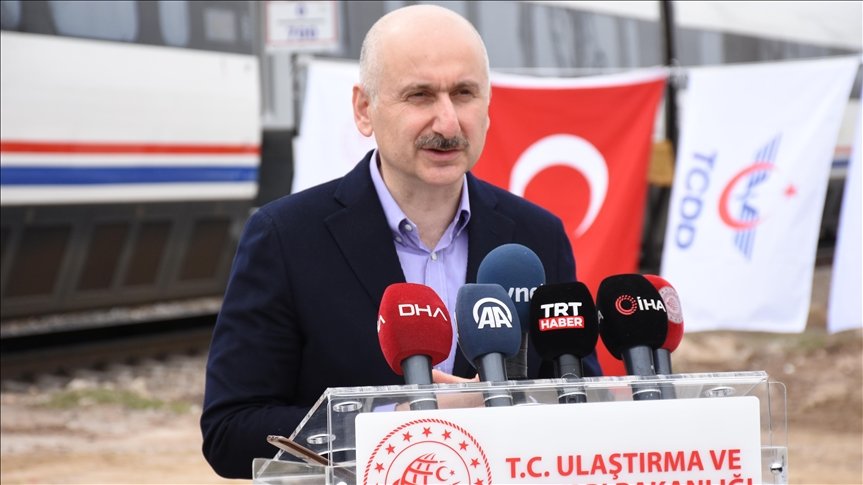 Bakan Karaismailoğlu: Artık Çin’e, Rusya’ya, Avrupa’ya trenlerimiz vızır vızır işliyor