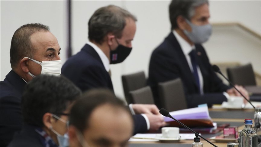Bakan Çavuşoğlu, NATO dışişleri bakanlarının teröre karşı birlikte mücadele edilmesinin önemini vurguladığını söyledi